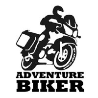 NALEPKA ADVENTURE BIKER